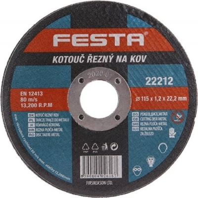 115X1,2X22,2 1.22212 Kotuč rezný na kov
