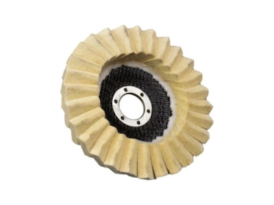 G00386 Leštiaci lam.filcový kotúč 125mm 7mm GEKO