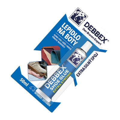 60050 Lepidlo na topánky 50ml, bledožlté, Den Braven