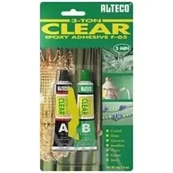 8888299801032 ALTECO 3-TON CLEAR DVOJZLOŽKOVÉ EPOXIDOVÉ LEPIDLO 20 g BISON