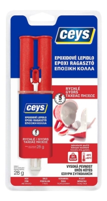 020315 Lepidlo EPOXICEYS rýchlotvrdnúce, striekačka, 28g CEYS