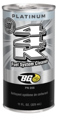 BG 208 44K PLATINUM Profesionálne aditívum na servis palivového systému - benzín BG208 44K PLATINUM 325ml