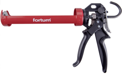 4770821 Pištol na tmel poloskeletová kovová 225mm FORTUM