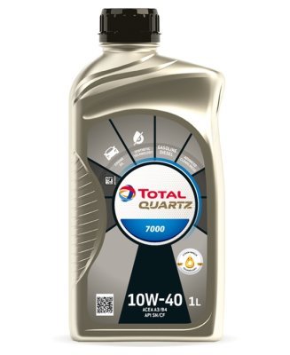 OL TO 7000 1L 10W40 QUARTZ 7000 1L TOTAL