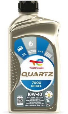 OL TO 7000D 1L 10w40 QUARTZ 7000 DIESEL 1L TOTAL