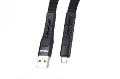 Kábel micro USB pružinový 120CM U-12 AMiO-02529