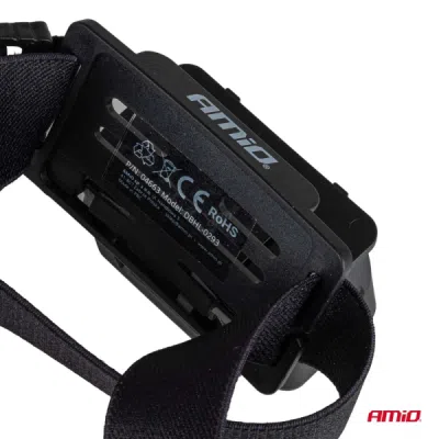 Čelovka LED XPG+COB 1000mAh (BATT) AMiO-04663