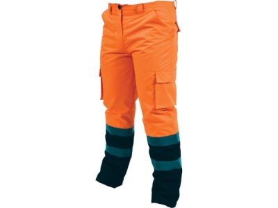 YT-80957 Zateplené vodeodolné pracovné nohavice do pásu veľ. L YATO