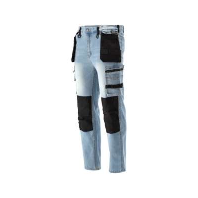 YT-79072 Pracovné nohavice Stretch Džínsy do pásu veľ. L YATO