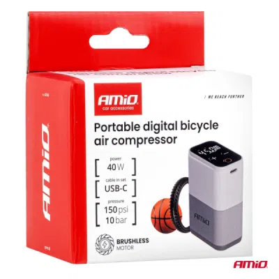 Bezdrôtový vzduchový kompresor 40W USB-C AMiO-04946