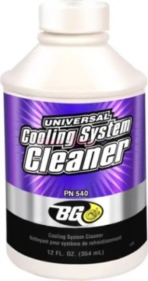 BG 540 UNIVERSAL COOLING SYSTEM CLEANER (355ml) Profesionálny výplach chladiacého systému BG