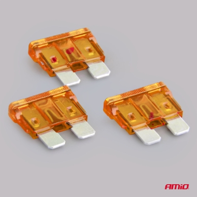 Autopoistky STANDARD BLISTER 3 ks 5A AMIO-05103
