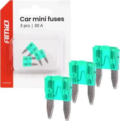 Autopoistky MINI BLISTER 3 ks 30A AMIO-05102