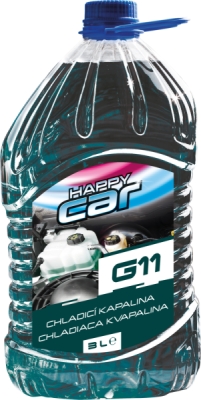 Nemrznúca kvapalina G-11 3L HAPPY CAR koncentrát