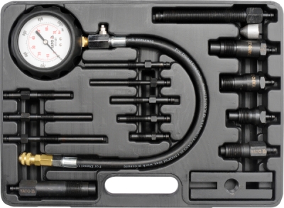 YT-7307 Sada na meranie kompresného tlaku 70 Bar (Diesel) YATO