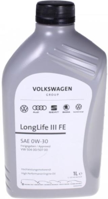 VAG Motorový olej 0w-30 LL III FE 504.00/507.00 1L