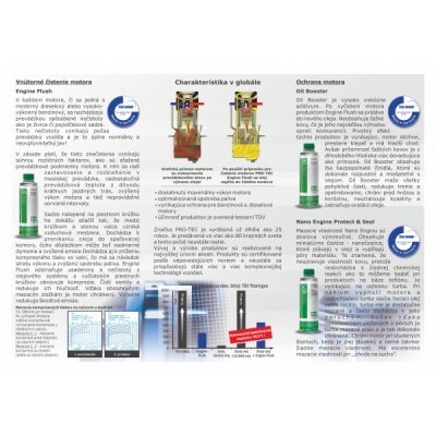 PREPLACH MOTORA / OCHRANA 375ML PRO-TEC Engine Flush P1001