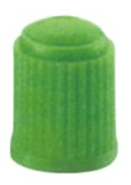 KRYTKA VENTILU ZELENÁ - 100KS