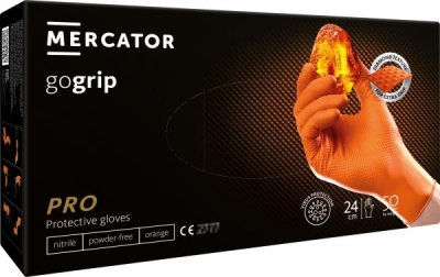 Nitrylové rukavice GOGRIP M MERCATOR RP300250030001M
