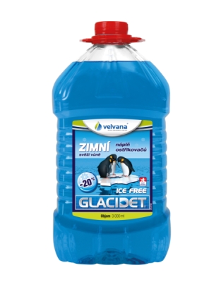 Velvana Glacidet zimná zmes do ostrekovačov -20°C - 3L (PET)