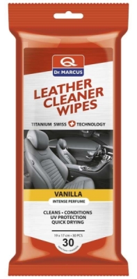 Dr.Marcus Leather Cleaning Wipes Vanilla - utierky na kožu