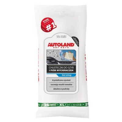 Autoland 117100199 Utierky na čistenie skiel 25 Ks