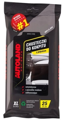 Autoland 138230199 Utierky na kokpit, lesklé 25 Ks