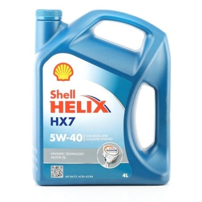 SHELL HELIX HX7 5W-40 4L