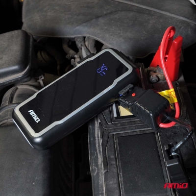 Štartovacie zariadenie 3in1 12V 12Ah 1600A AMiO-04678