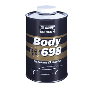 HB BODY 698 CLEAR HS SR 2:1 transparentný 5L