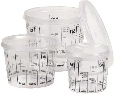 Plastová nádoba s odmerkou 1370ml - bez viečka
