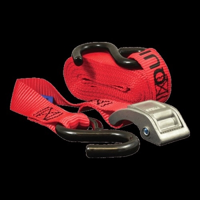 QUICKLOADER Cambuckle/Z-lock S-Hooks Popruh so sponou, Z-zámkom a S-hákom 400 kg 4m x 25 mm