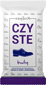čistiaca utierka na údržbu a čistenie lakovaných kožených topánok