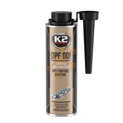 K2 DPF GO! 250 ml - zabraňuje upchávaniu dpf filtra