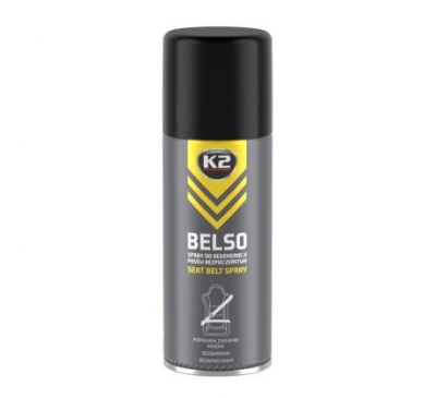 K2 BELSO 400ml - Sprej na regeneráciu bezpečnostných pásov