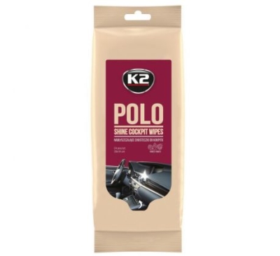 K2 POLO SHINE COCKPIT WIPES 24ks - utierky na kokpit a plasty
