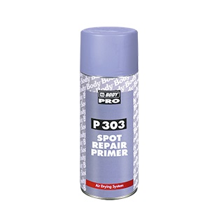 HB BODY 1K quick primer plnič - new P303 SPOT REPAIR PRIMER / antikorózny základ v spreji čierny 400ml