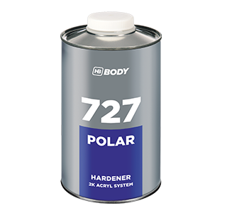HB BODY 727 polar - veľmi rýchle tužidlo izokynátové transparentné 250ml