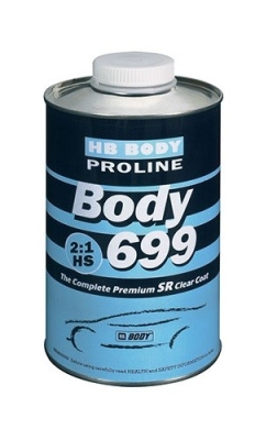 HB BODY 699 Clear coat SR 2:1 akrylátový lak transparentný 0,5l