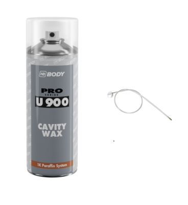 HB BODY 900 cavity wax - sprej na dutiny hnedý 400ml - s hadičkou 60cm