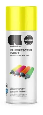 Fluorescenčná farba žltá sprej 400ml