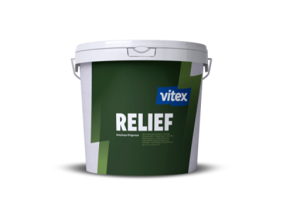 Vitex Relief  - štrukturálna dekoračná farba biela 5kg