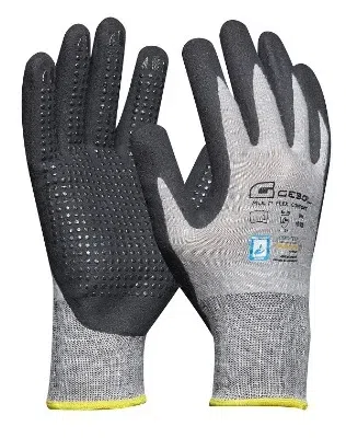 Pracovné rukavice MULTI-FLEX COMFORT č.10, bezšvové, bavlnene s PU ochrannou vrstvou