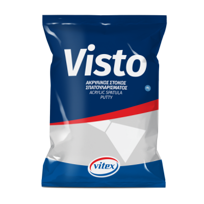 VITEX VISTO spatula putty akrylovy tmel biely 5kg