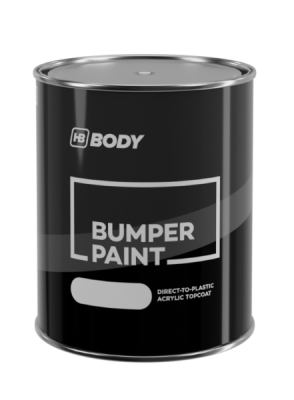 HB BODY Bumper Paint  - farba na plasty čierna 1L