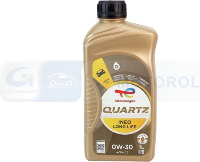 OLEJ TOTAL 0W-30 QUARTZ INEO L LIFE 1L