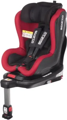 Detská autosedačka Sparco SK500i ISOFIX červeno-čierna – AKSFSK500IRD