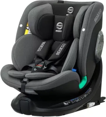 SPARCO AKSFSK7000I_GR – Detská autosedačka SK7000i ISOFIX sivá