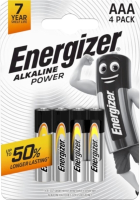 Batéria Energizer Alkaline Power AAA BP 4