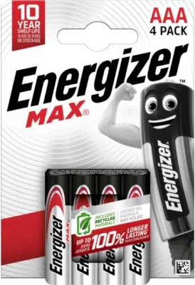 Batéria Energizer Max AAA BP 4